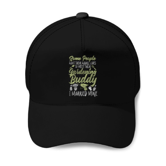 Plant Lover Gardening Husband Wife Baseball Caps