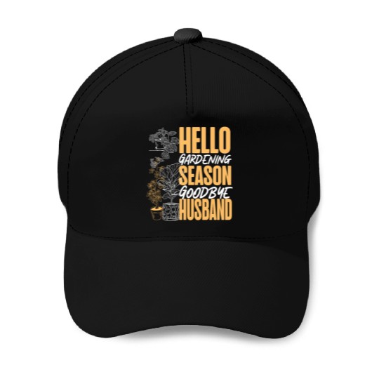 Plant Lover Gardening Husband Wife Baseball Caps