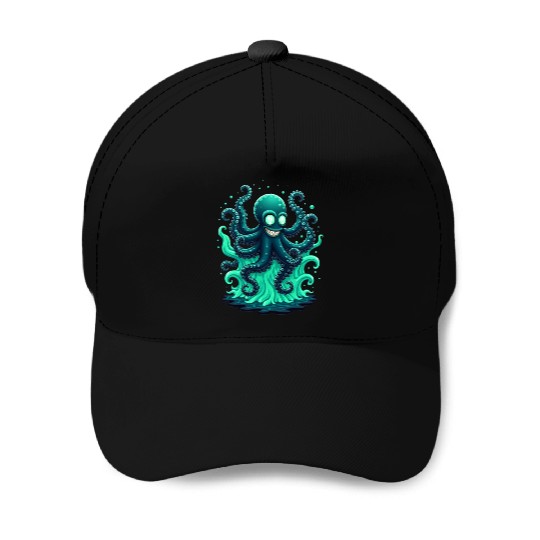 Octopus Baseball Caps