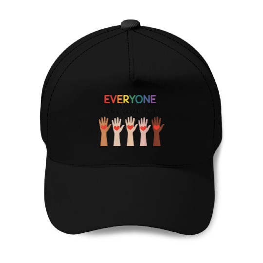 Everyone Is Welcome Here Idaho Teacher Baseball Caps
