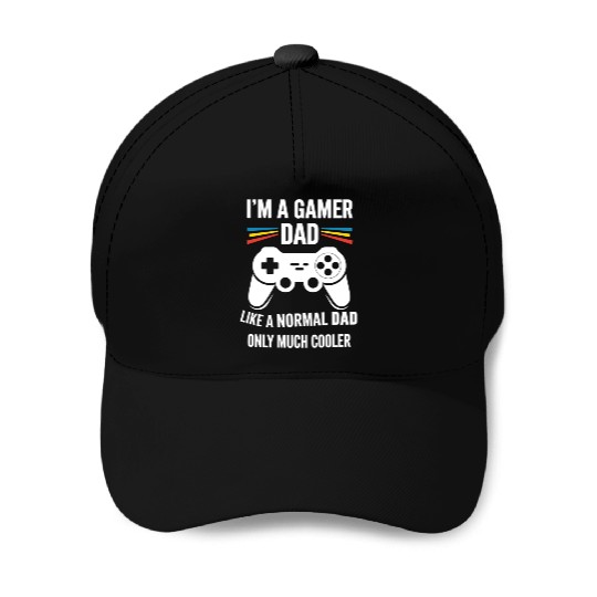 Gamer Dad Baseball Caps – Funny Father's Day Gift