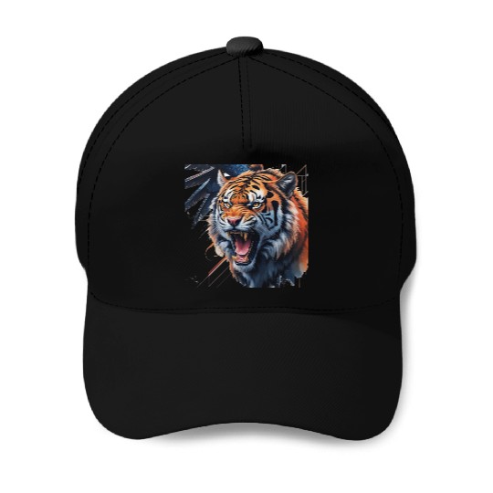Fierce Roar Baseball Caps