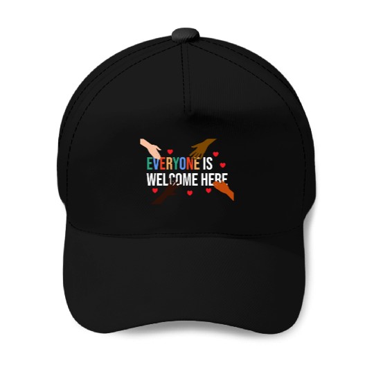 Everyone is welcome here Idaho Teacher Baseball Caps