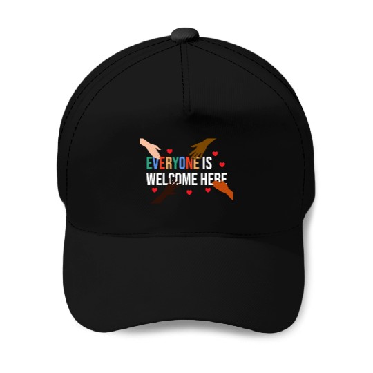 Everyone is welcome here Idaho Teacher Baseball Caps