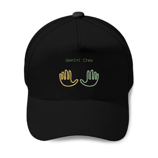 New, Original Gemini Symbol Baseball Caps
