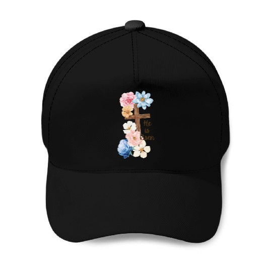 He is Risen Baseball Caps