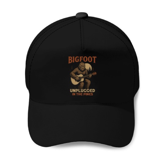 Bigfoot Unplugged in the Pines Tour Baseball Caps