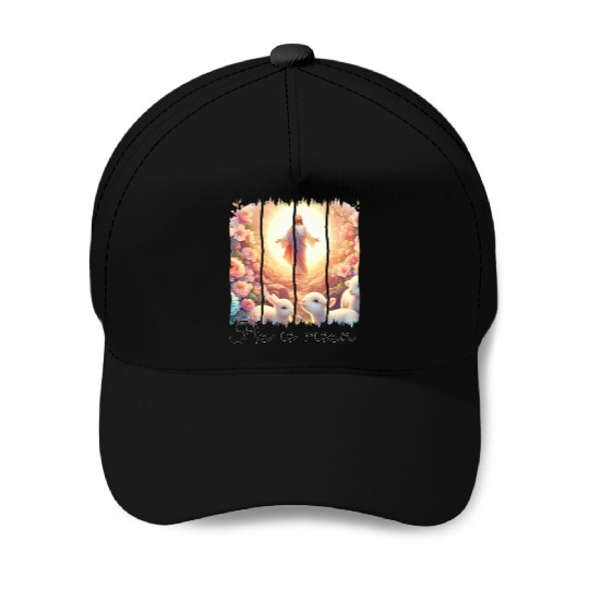 Easter Day Jesus He is risen Baseball Caps