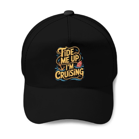 Cruise Rookie Ocean Adventure First Voyage Baseball Caps
