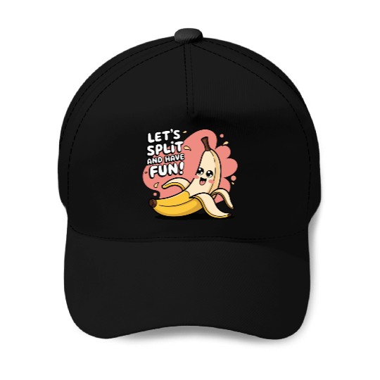 Banana Slip Baseball Caps