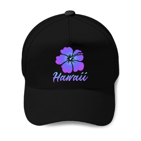 Hawaii Hibiscus Baseball Caps