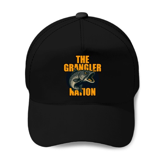 Grangler Nation (Catfish) Baseball Caps