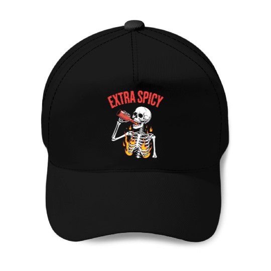 Red Pepper Chili Spicy Food Lover Baseball Caps