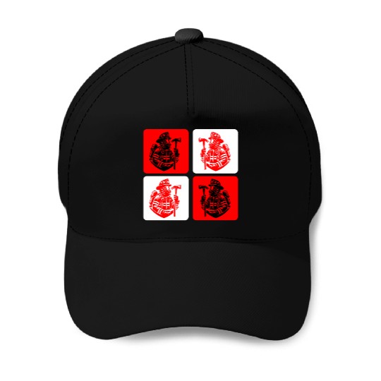 Fire Brigade - Courage In Action Baseball Caps