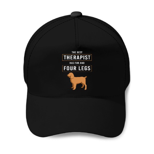 Therapy Dog Therapist Doggie School Baseball Caps