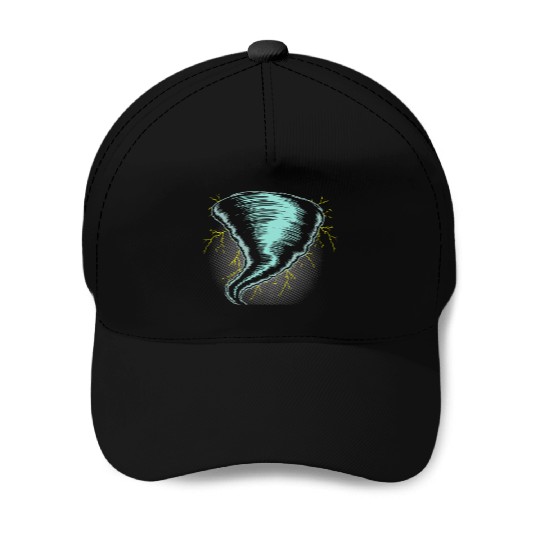Tornado Storm Chaser Weather Meteorologist Tornado Baseball Caps