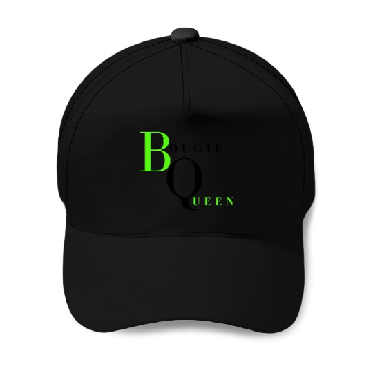 Bougie Queen Lime&Black Baseball Caps