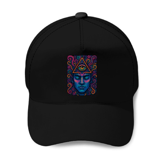 Third Eye Activation Baseball Caps – Psychedelic