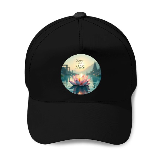 Sacred Nile Lotus Baseball Caps
