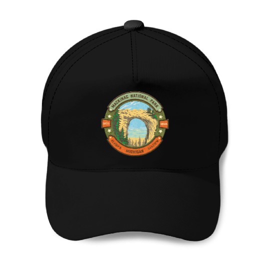 Mackinac Island Baseball Caps