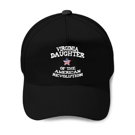 Virginia Daughter of the American Revolution US Baseball Caps