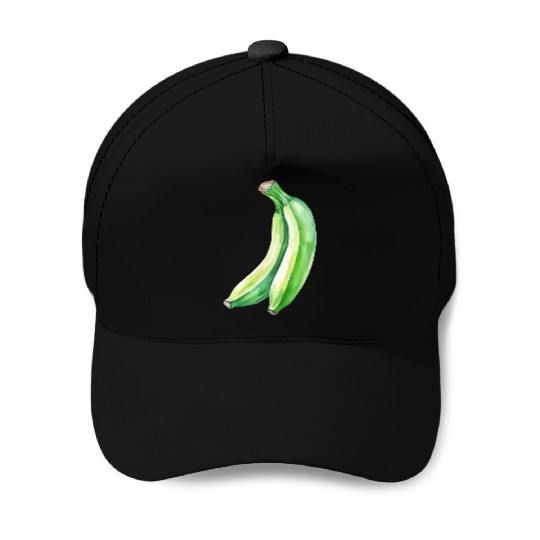 Green Bananas Baseball Caps