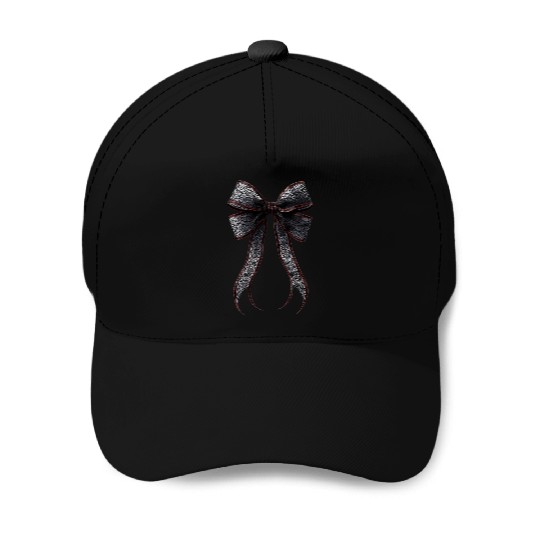 lace bow Baseball Caps