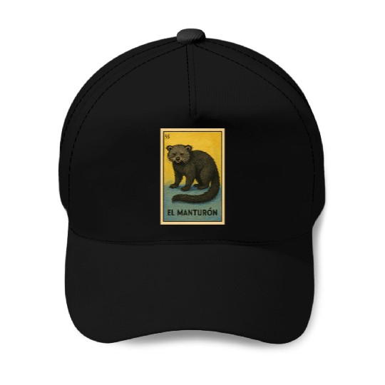 EL MANTURÓN - THE BEARCAT - LA LOTERÍA Baseball Caps