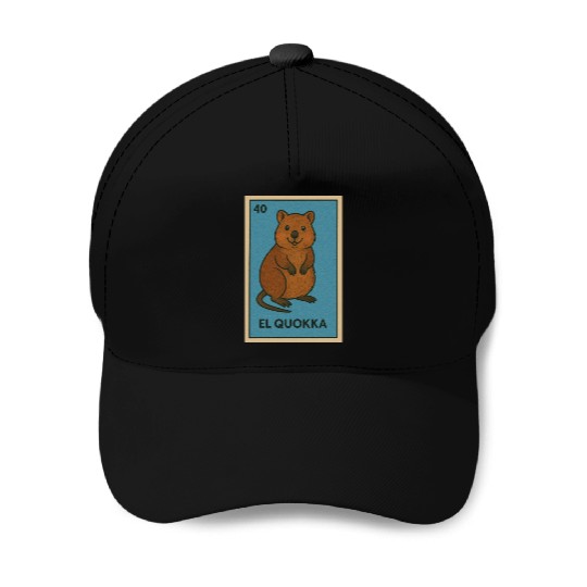 EL QUOKKA - THE QUOKKA - LA LOTERÍA Baseball Caps