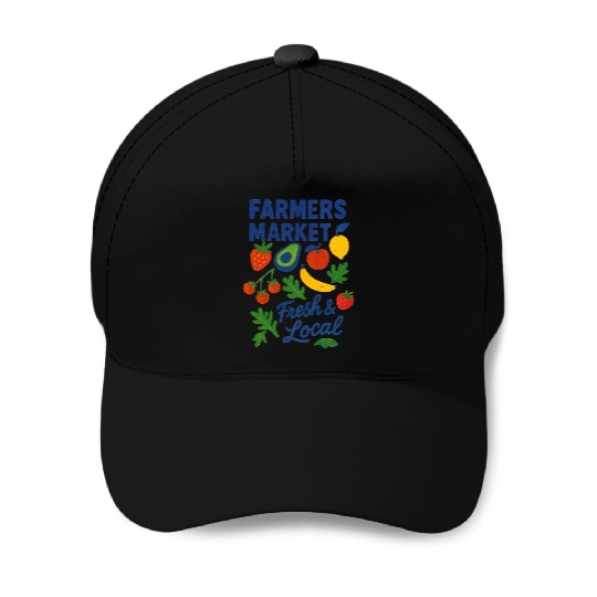 Farmers Market Baseball Caps