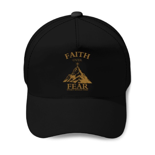 Faith Over Fear Baseball Caps
