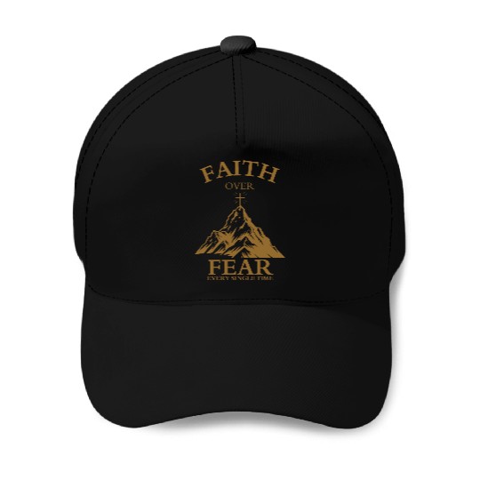 Faith Over Fear Baseball Caps