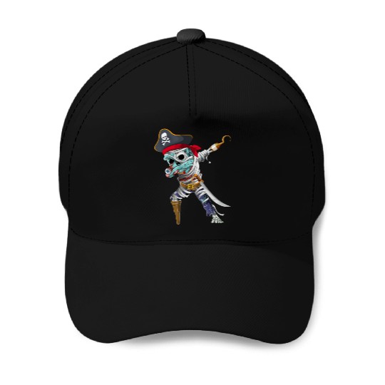 Dabbing Mummy Zombie Pirate Halloween Pirate Baseball Caps