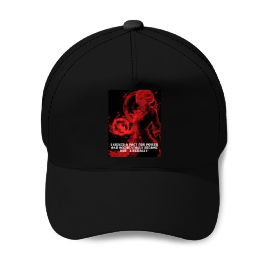 Female Warlock Baseball Caps