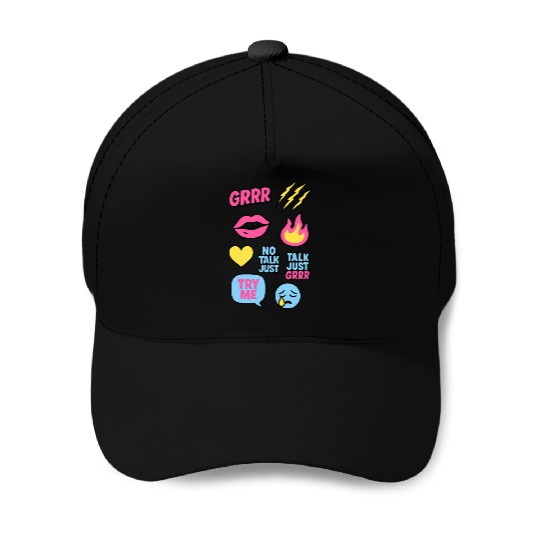 Sticker Grrr – TikTok Baddie Pack Baseball Caps