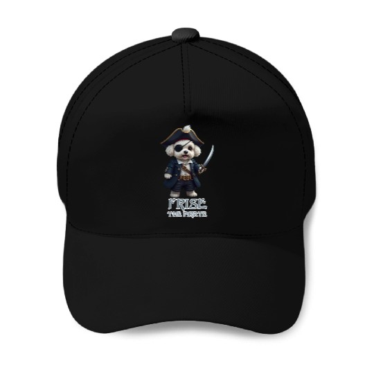 Frise the Pirate Baseball Caps