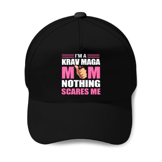 Krav Maga Mom Israel Martial Arts Baseball Caps