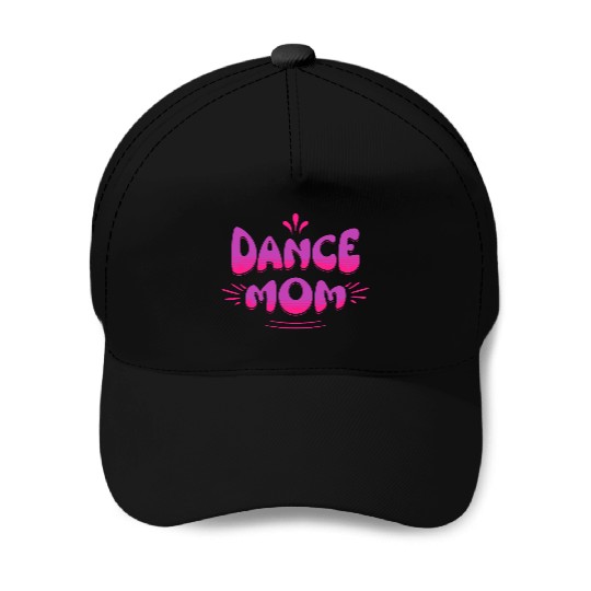 Dance Mom pink and purple Baseball Caps