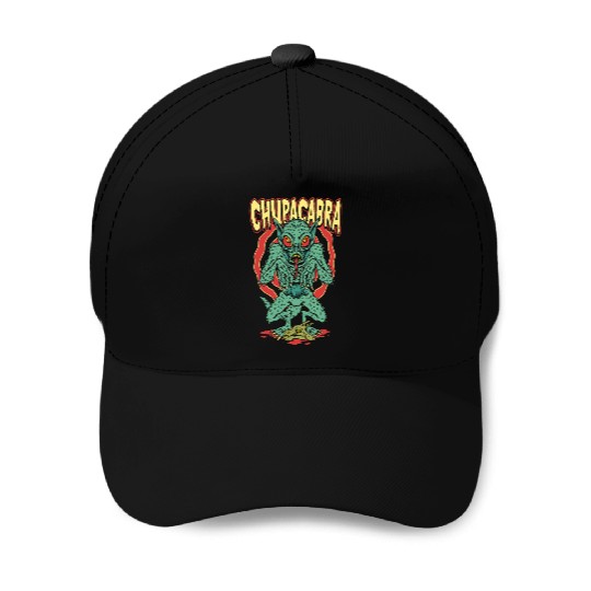 CHUPACABRA – Cryptid Monster Horror Baseball Caps