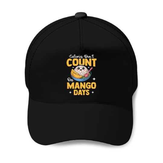Mango Sticky Rice Thai Street Food Baseball Caps