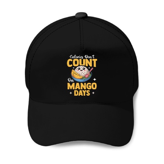 Mango Sticky Rice Thai Street Food Baseball Caps