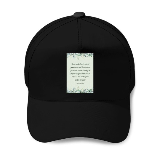 Proverbs 35-6 Bible Verse Christian Wall Art Baseball Caps