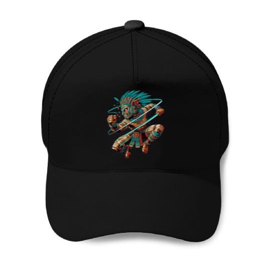 Aztec Warrior - Inca Maya Mayans Baseball Caps