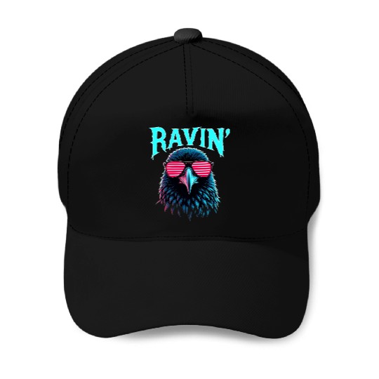 Ravin' Rave Festival Fun with Cool Raven Baseball Caps