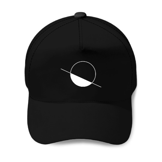 Minimalistic Circle Design Baseball Caps