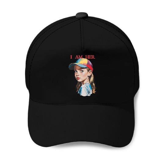 Women Empowerment Courageous Girl Baseball Caps