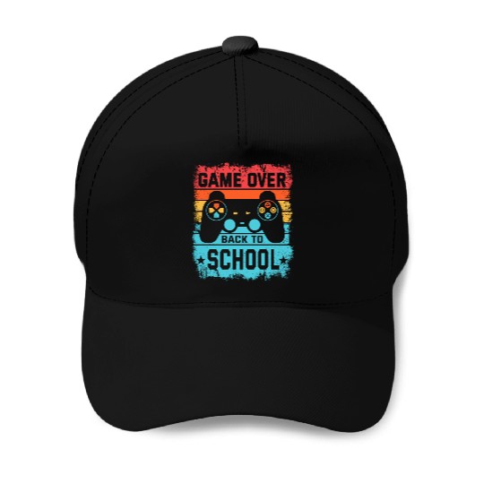 Game Over Back to School Baseball Caps – Retro Gamer