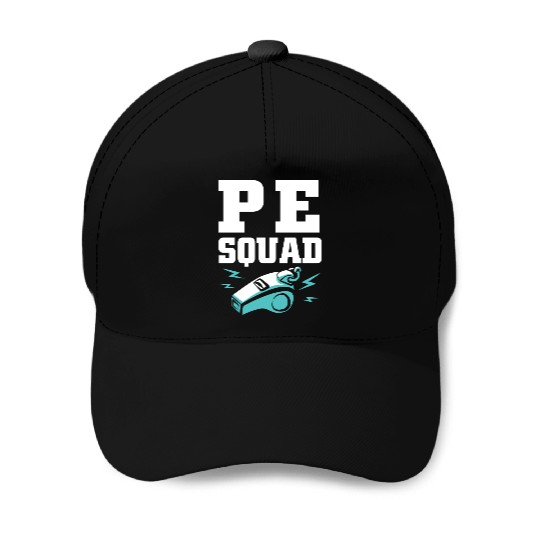 Physical Education Teacher PE Coach Baseball Caps