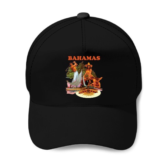 Bahamas, Collage Baseball Caps
