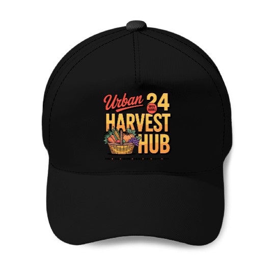 Urban Harvest Hub Vintage Design Baseball Caps